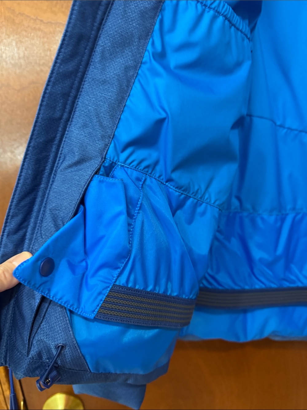 The North Face Blue Hooded Puffer Ski Jacket - Picture 4 of 5